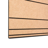 Hochwertiges 3D Wandbild in der Farbe beige und schwarz aus Filz und Holz